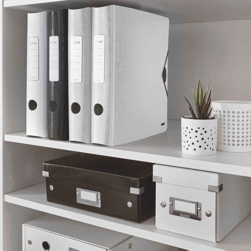 Biblioraft Plastifiat 6.5 cm 180° Alb Active WOW - Leitz