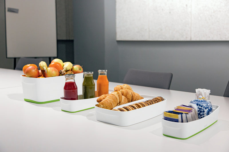 Tavita Organizer Lunga Alb/Verde Mybox Leitz