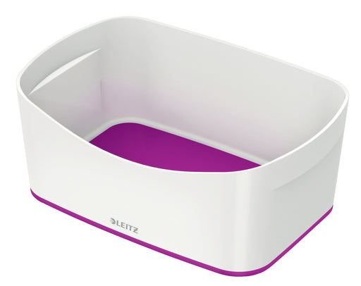 Tavita Depozitare Alb/Mov Mybox Leitz - LEITZ