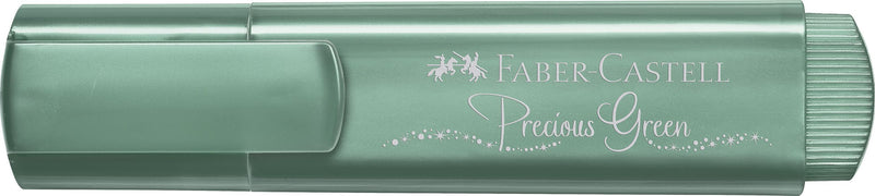 Textmarker Metalizat 1546 Verde Faber-Castell