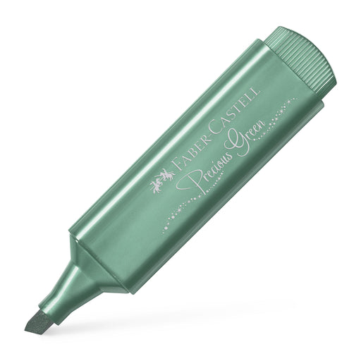 Textmarker Metalizat 1546 Verde Faber-Castell