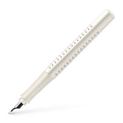 Stilou Grip 2010 Peniță M Faber-Castell Alb Cocos