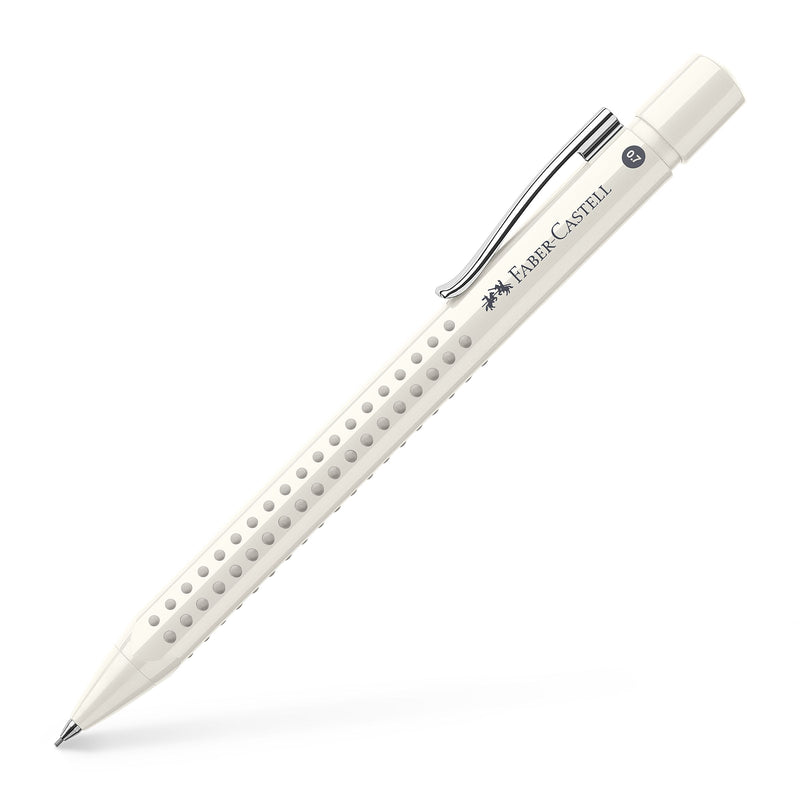 Creion Mecanic Grip 2010 0,7 mm Alb Cocos Faber-Castell