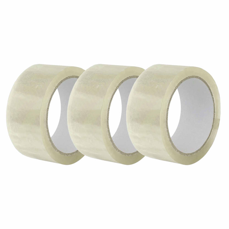 Banda adeziva Low Noise Acrilic, 48mm x 60m, Papyrus - Transparent