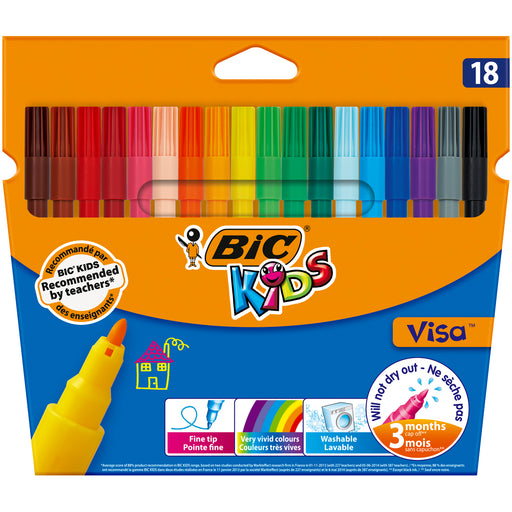Carioci Lavabile Visa 18 Culori BIC