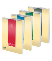 Bloc Notes Spiră Style A4 Dictando 60 File Pigna, copertă gofrată de 200 g/mp și spiră metalică dublă