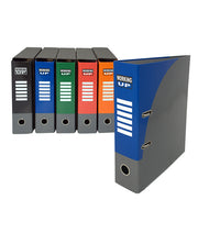 Biblioraft cu Cutie Working Up A4 80 mm Albastru Pigna