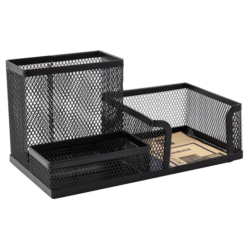 Suport Birou 3 Compartimente Mesh, Deli