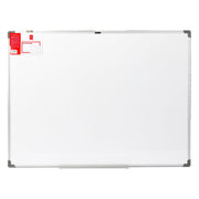 Whiteboard Magnetic 90 x 120 cm cu Ramă din Aluminiu Deli