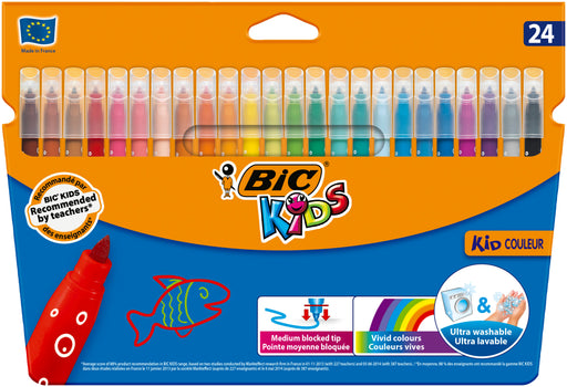 Carioci Ultralavabile Kid Couleur 24 Culori BIC