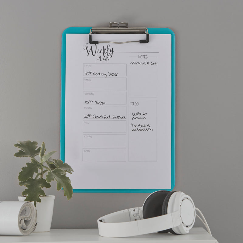 Clipboard Simplu Turcoaz WOW - Leitz