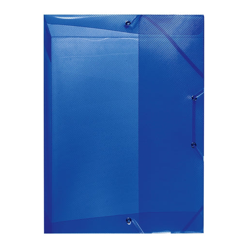 Mapă A4 PP 40mm elastic albastră Herlitz