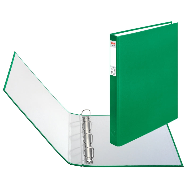 Caiet Mecanic A4 4 Inele Verde Herlitz