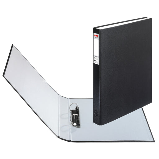 Caiet Mecanic A4 2 Inele Negru Herlitz
