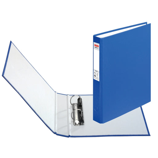 Caiet Mecanic A5 2 Inele Albastru Herlitz