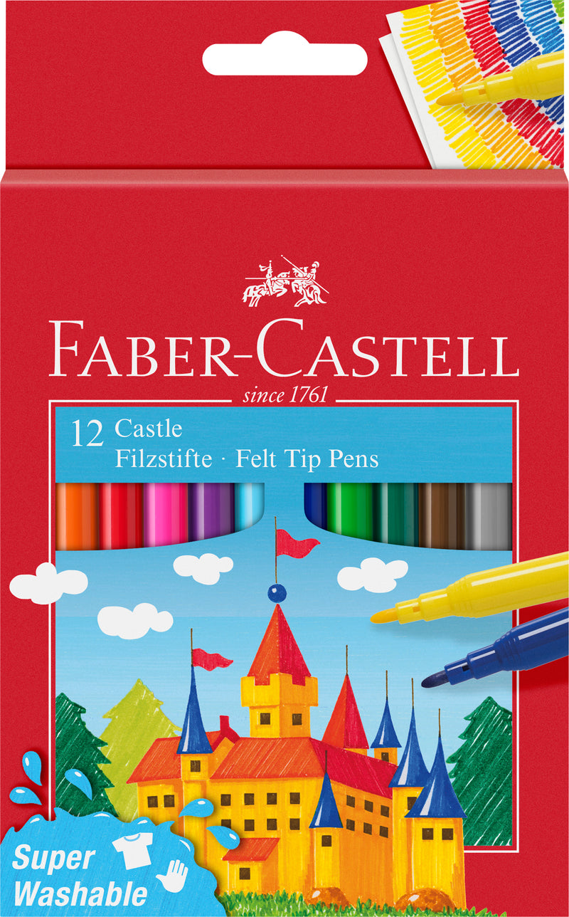 Carioci 12 Culori Faber-Castell