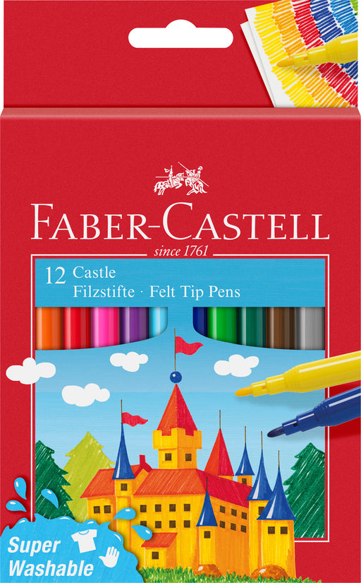 Carioci 12 Culori Faber-Castell