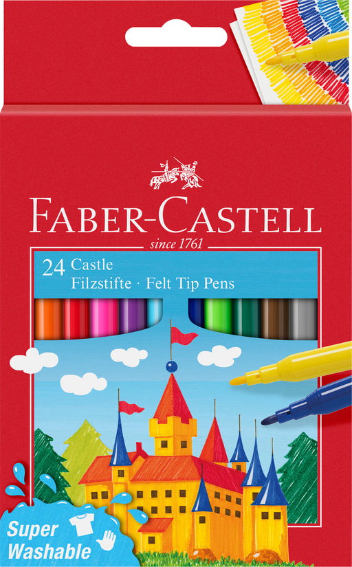 Carioci Superlavabile 24 Culori Faber-Castell