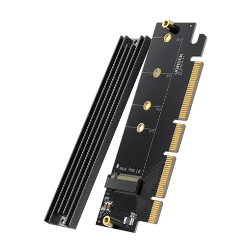 Adaptor CM465 M.2 (M)(NVMe) la PCle 4.0 adaptor pt. SSD M.2 cu form factor 2280/2260/2242/2230 radiator (Heat Sink) - Ugreen
