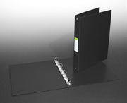 Caiet Mecanic A4 Plastifiat PVC 4 Inele 25mm Aurora Negru