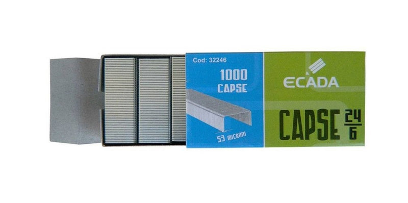 Capse 24/6 1000 buc/cut Ecada
