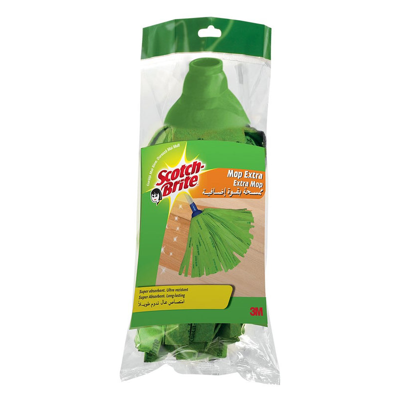 Mop Scotch-Brite cu filet universal Extra, benzi poliester