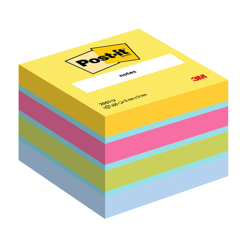 Minicub notes adeziv Post-it, Ultra, 51 x 51 mm, 400 file