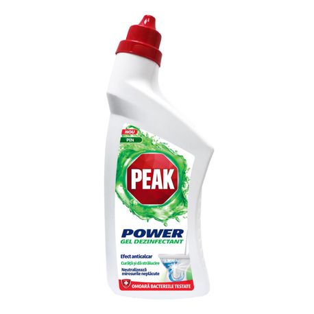 Dezinfectant WC Peak Power gel 750 ml Pin
