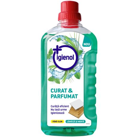 Solutie pardoseala Igienol 1 l Lămâie & Mentă
