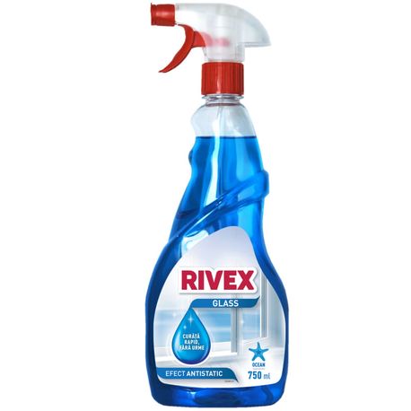 Detergent geamuri Rivex cu pulverizator 750 ml