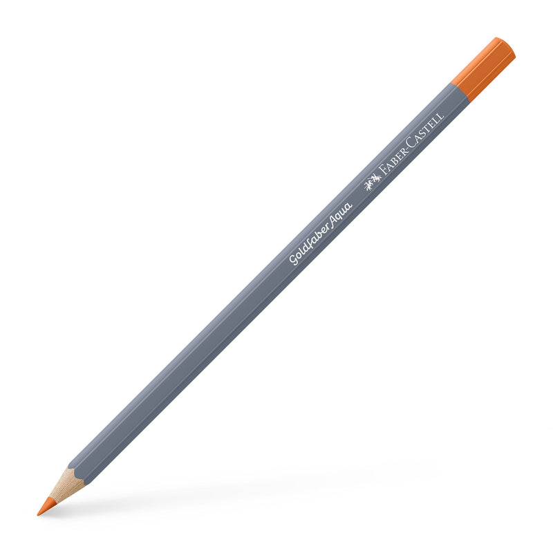 Creion Colorat Acuarelă Goldfaber Aqua Faber-Castell Portocaliu Cadmium Închis 115