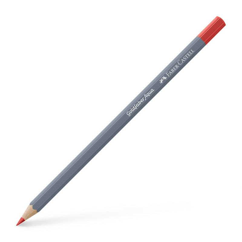 Creion Colorat Acuarelă Goldfaber Aqua Faber-Castell Roșu Scarlet 118