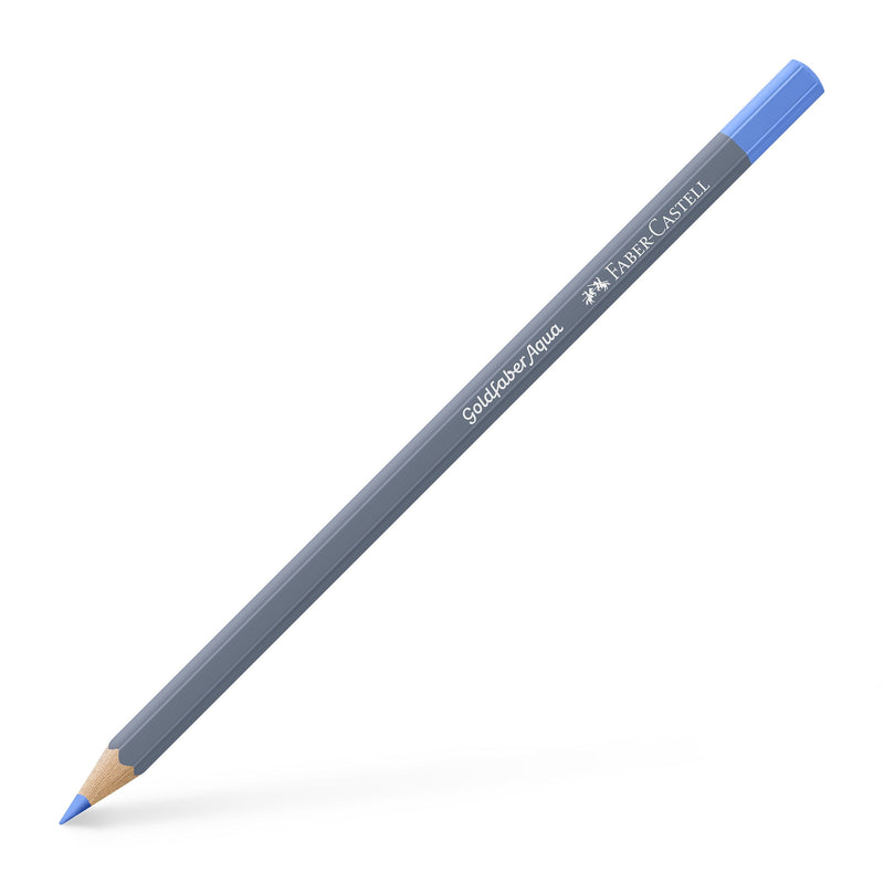 Creion Colorat Acuarelă Goldfaber Aqua Faber-Castell Albastru Ultramarin Deschis 140