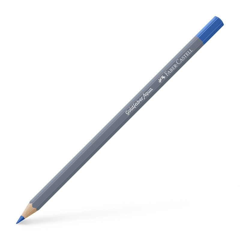 Creion Colorat Acuarelă Goldfaber Aqua Faber-Castell Albastru Cobalt 143