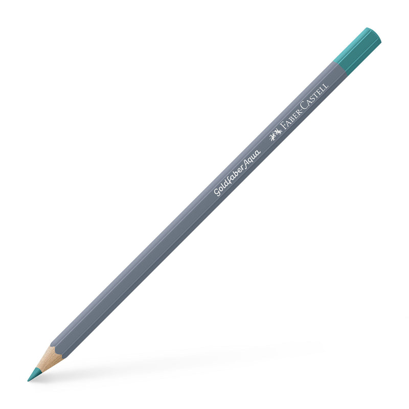 Creion Colorat Acuarelă Goldfaber Aqua Faber-Castell Verde Cobalt 156