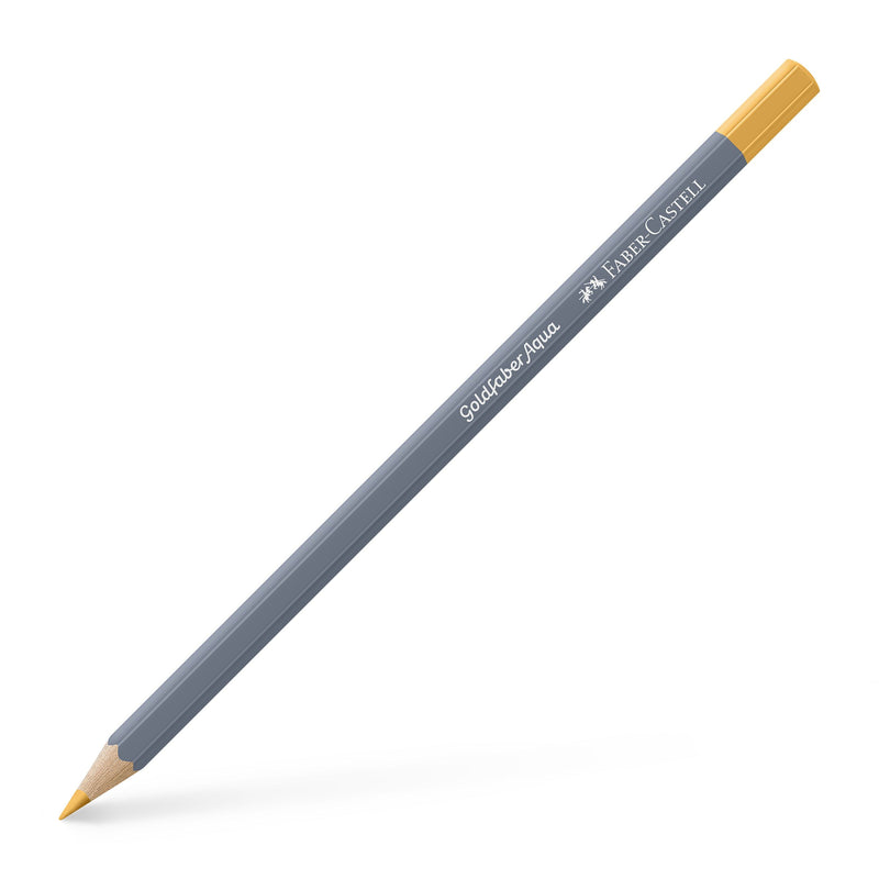 Creion Colorat Acuarelă Goldfaber Aqua Faber-Castell Galben Ocru Deschis 183