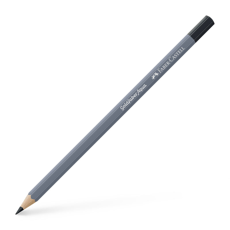 Creion Colorat Acuarelă Goldfaber Aqua Faber-Castell Negru