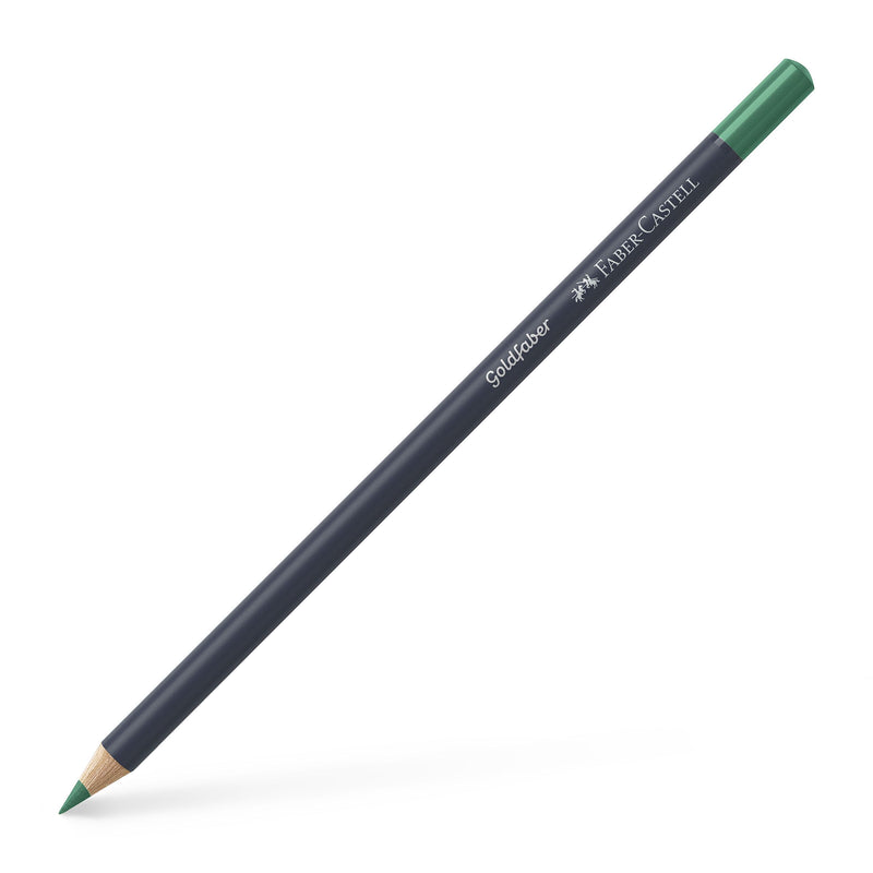 Creion Colorat Goldfaber Faber-Castell Verde Phtalo Deschis 162