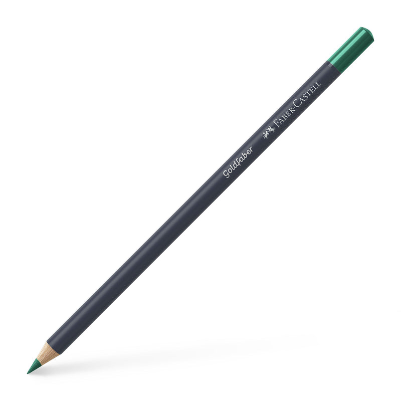 Creion Colorat Goldfaber Faber-Castell Verde Phtalo 161