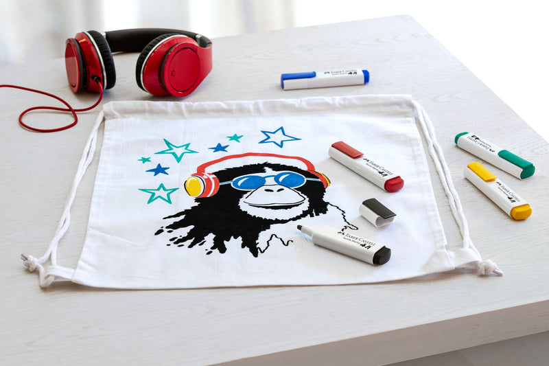 Set Markere Textile Standard 5 buc Faber-Castell