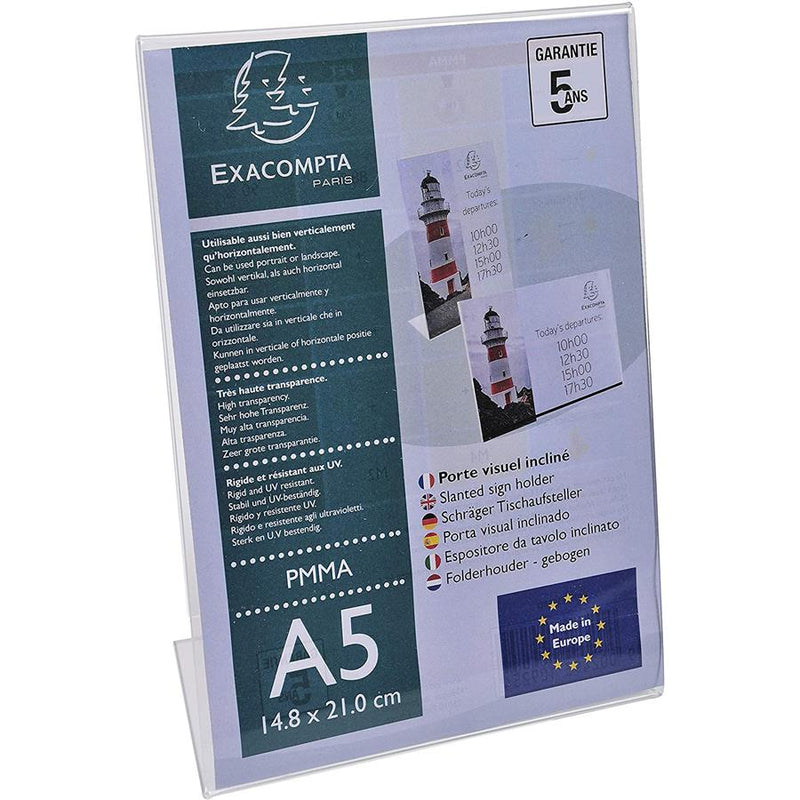Display Prezentare A5 Portret Tip L Exacompta