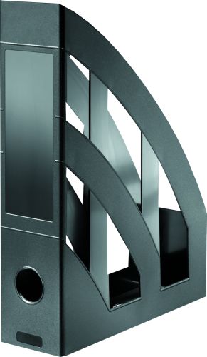 Suport Dosare Plastic A4 Clasic Negru - HERLITZ