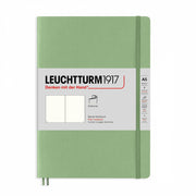 Caiet A5 Velin Copertă Flexibilă 62 File Vernil Pastel Leuchtturm, copertă flexibilă, varianta vernil pastel
