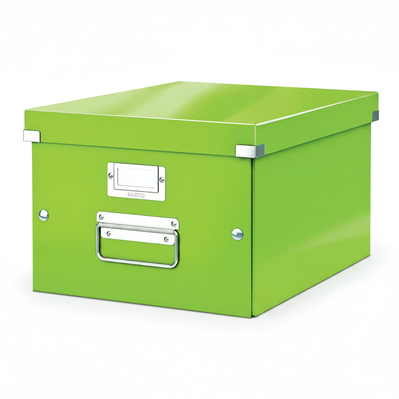 Cutie Depozitare Medie Verde Click&Store 281x200x370mm - Leitz