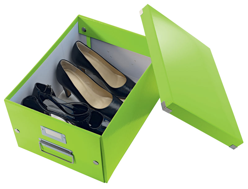 Cutie Depozitare Medie Verde Click&Store 281x200x370mm - Leitz