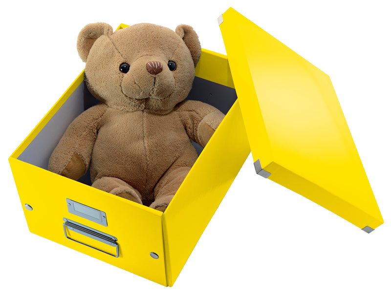 Cutie Depozitare Medie Galbenă Click&Store 281x200x370mm - Leitz