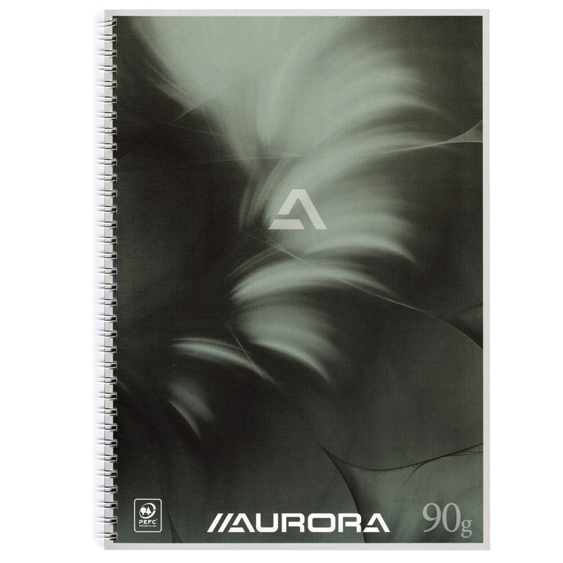 Caiet cu Spiră Dublă Mano A5 Dictando 50 File 90g Aurora