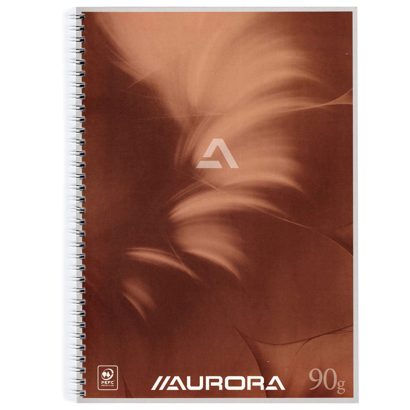 Caiet cu Spiră Dublă Mano A5 Dictando 50 File 90g Aurora