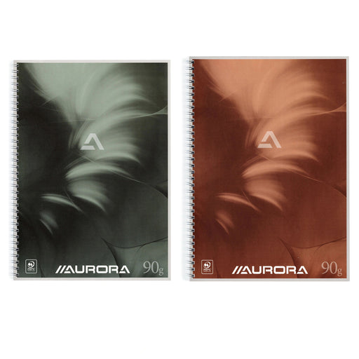 Caiet cu Spiră Dublă Mano A5 Dictando 50 File 90g Aurora