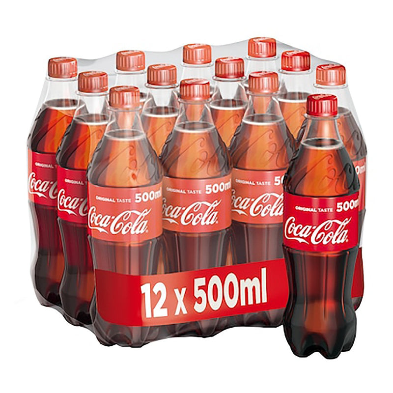 Bax Coca-Cola Gust Original 12 x 0,50 L